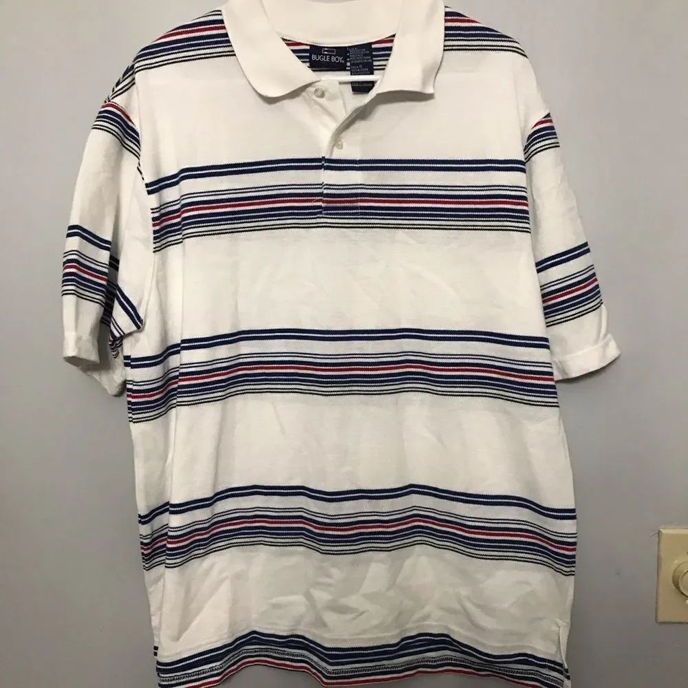 Men’s Vintage Bugle Boy Polo Top